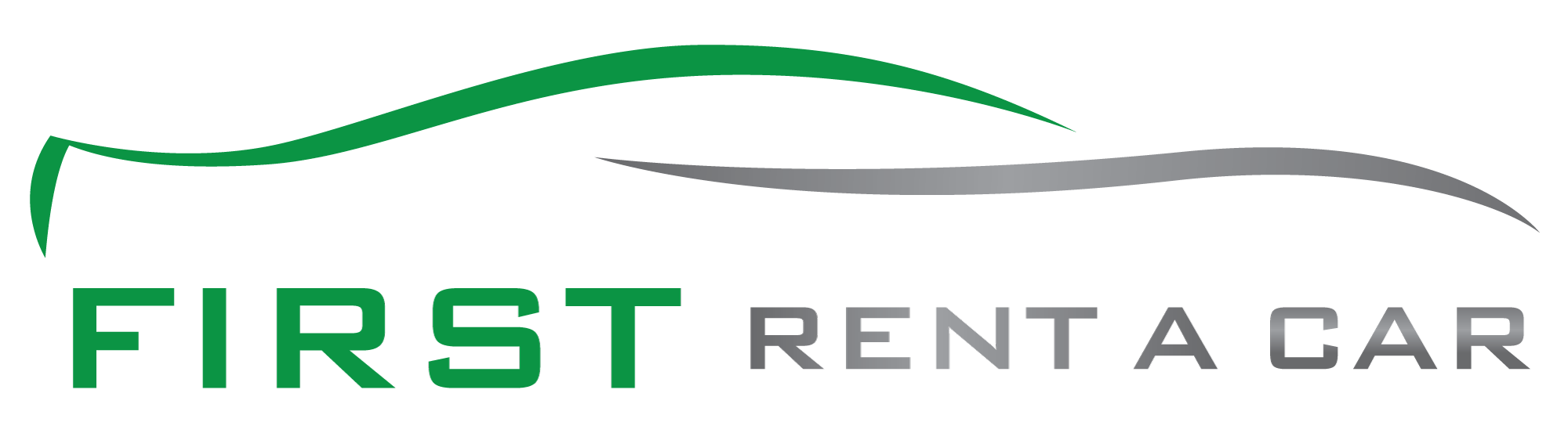 First Rent A Car Dealership Logo